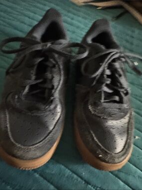 Nike Black Sneakers with Gum Rubber Sole